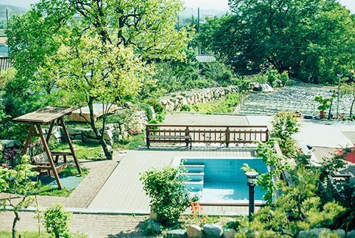 Utopia Pension Gyeongju Eksteriør bilde